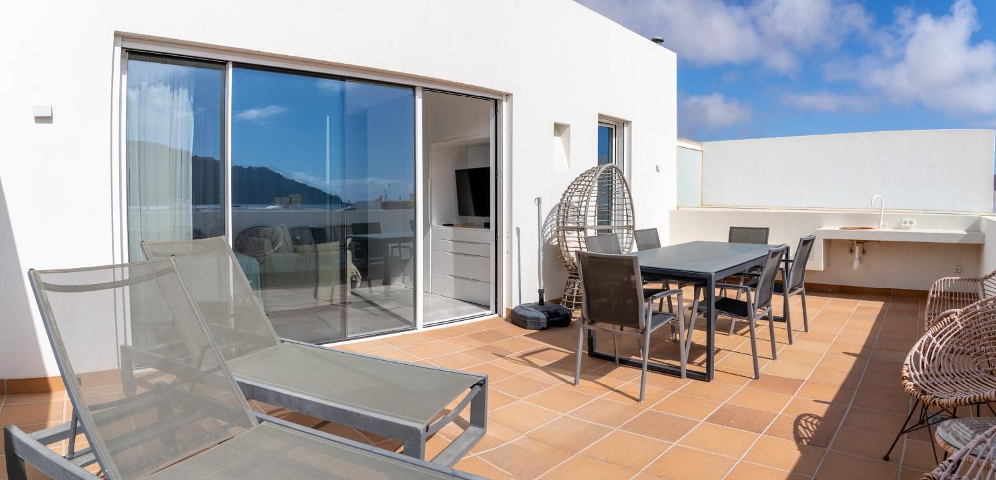 Alma Suite Duplex Caleta de Sebo Buitenkant foto