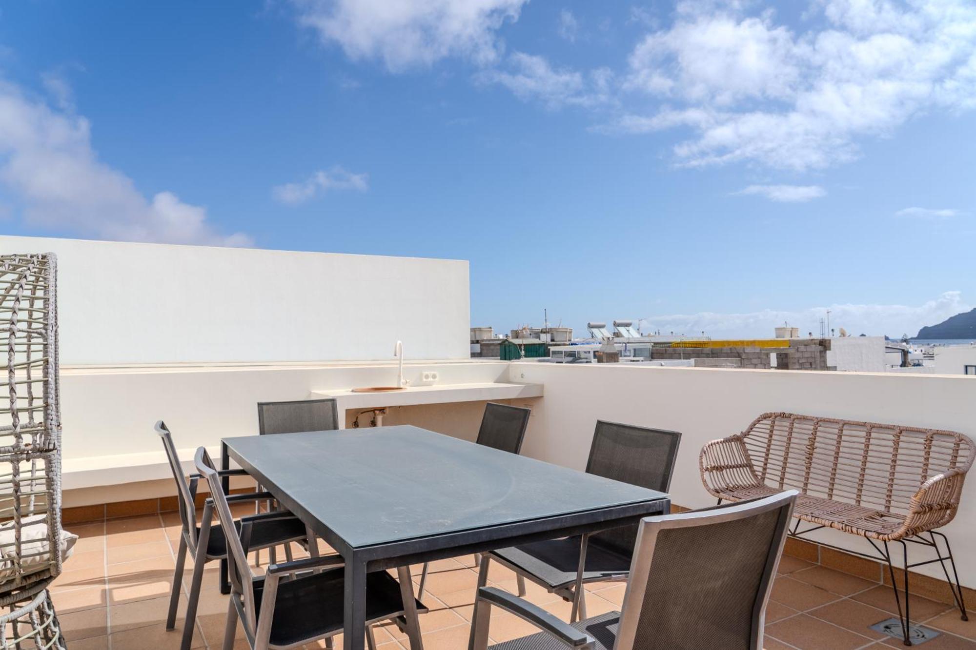 Alma Suite Duplex Caleta de Sebo Buitenkant foto